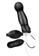 Lux Fetish Inflatable Vibrating Butt Plug With Remote...