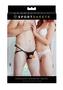 Sportsheets Everlaster Wishbone Hollow Dong With Strap-on Harness - Black/vanilla